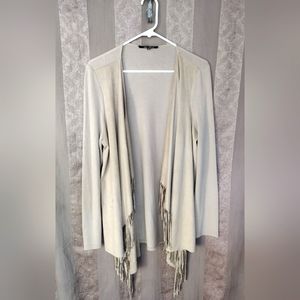 💎 Anne French Western Fringe Women's Open Cardigan #0008